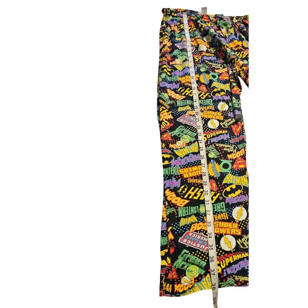 DC Comics Women's Pajama Pants - Superman Batman, Size L